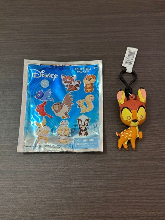 Disney Accessories - Disney Woodland Series 75 Bag Clip Keychain CHASE - Bambi